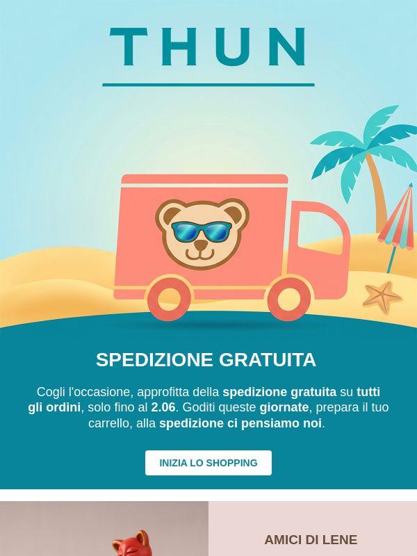 Spedizione Gratuita per te! 🚀