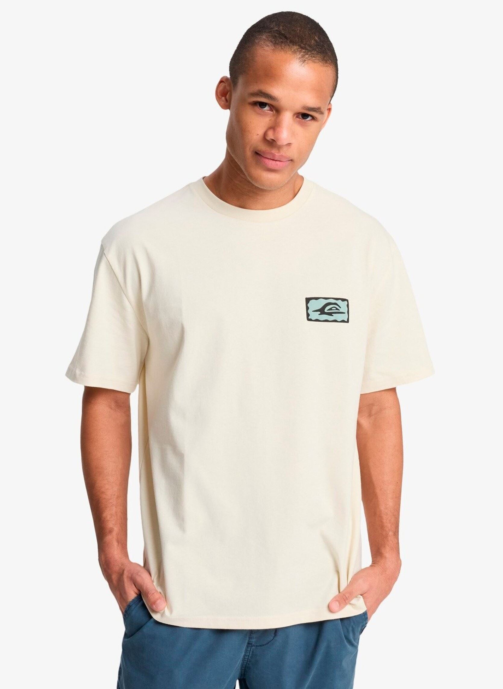 Quiksilver Tee-shirts Serenity Splash homme beige