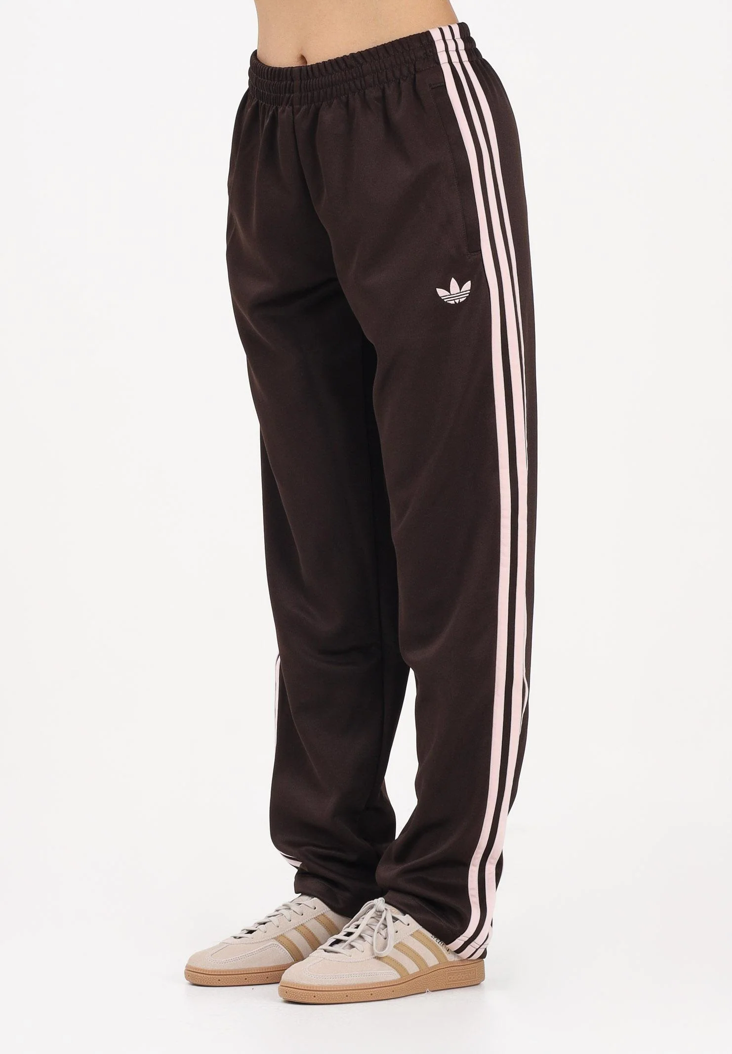 Image of ADIDAS ORIGINALS Pantalone sportivo Regular marrone e rosa da donna