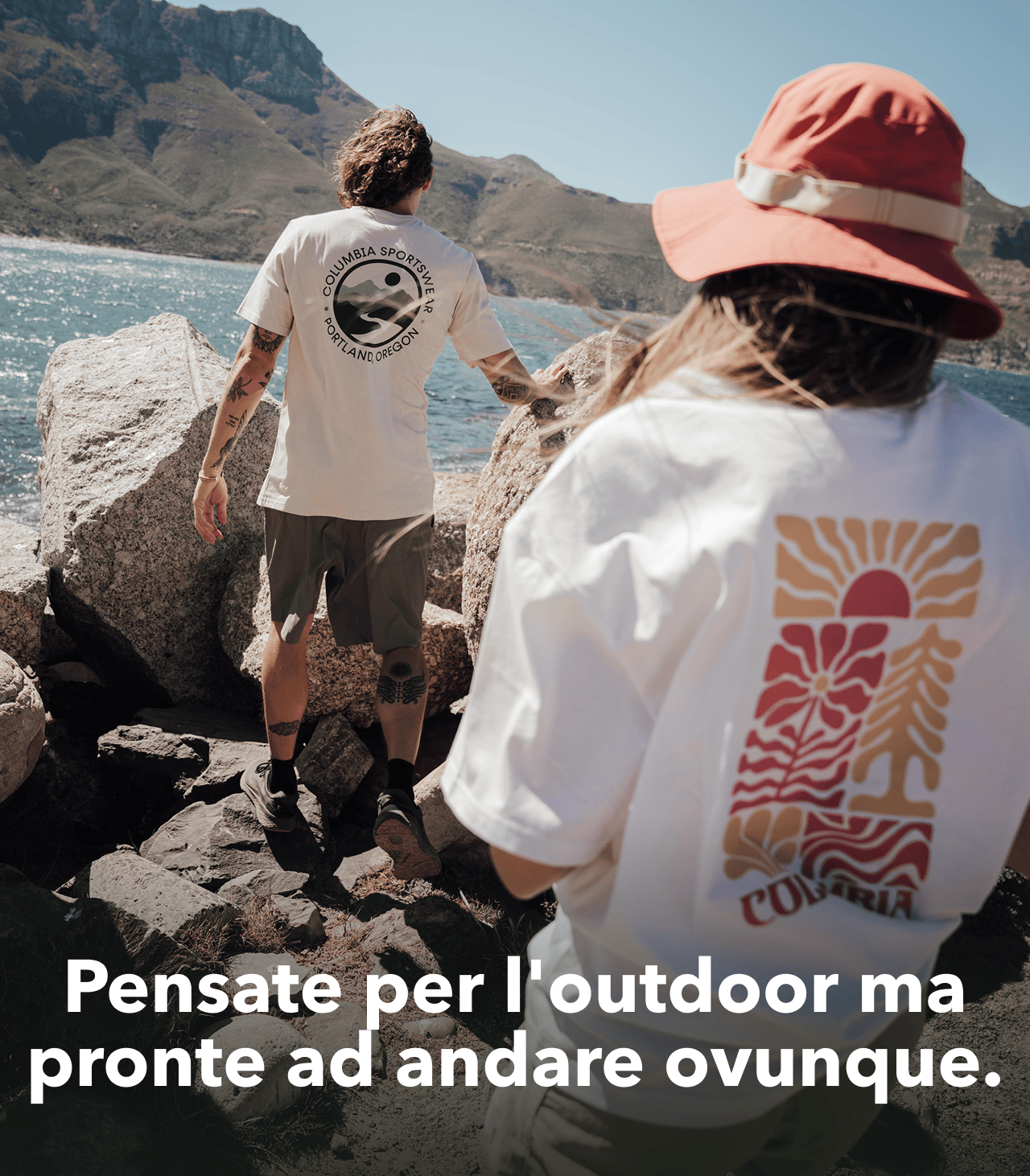 Pensate per l'outdoor ma pronte ad andare ovunque.
