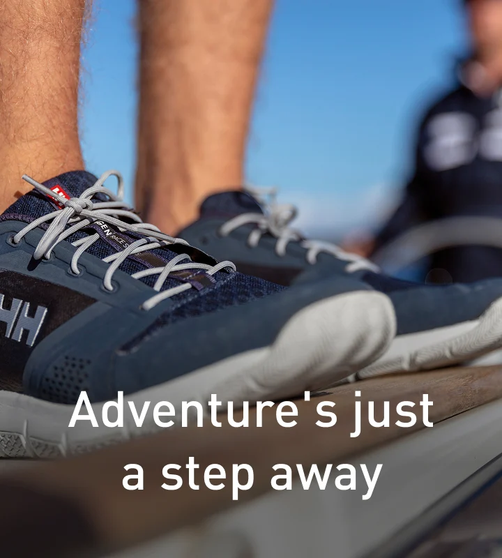 Adventure's just a step away