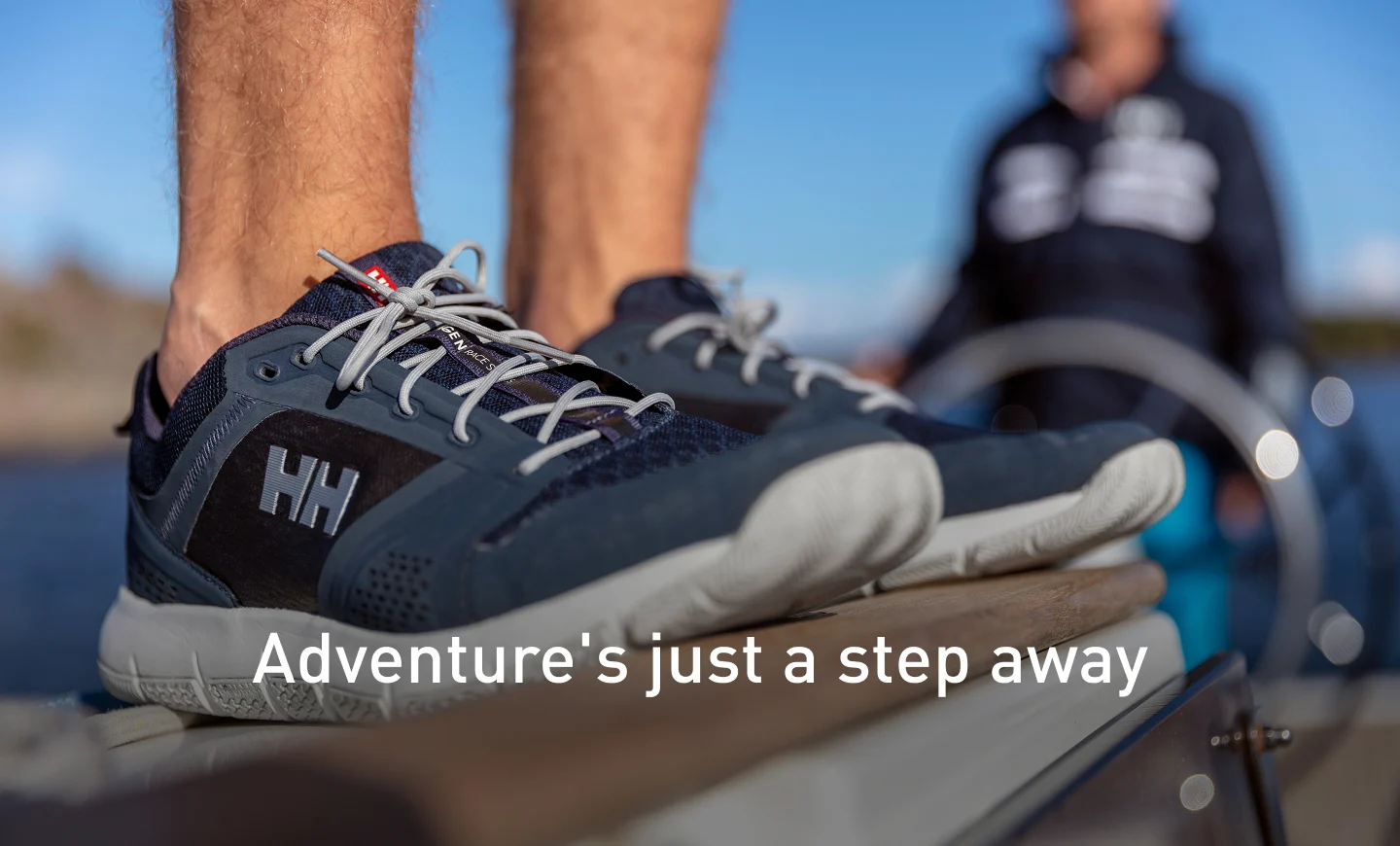 Adventure's just a step away