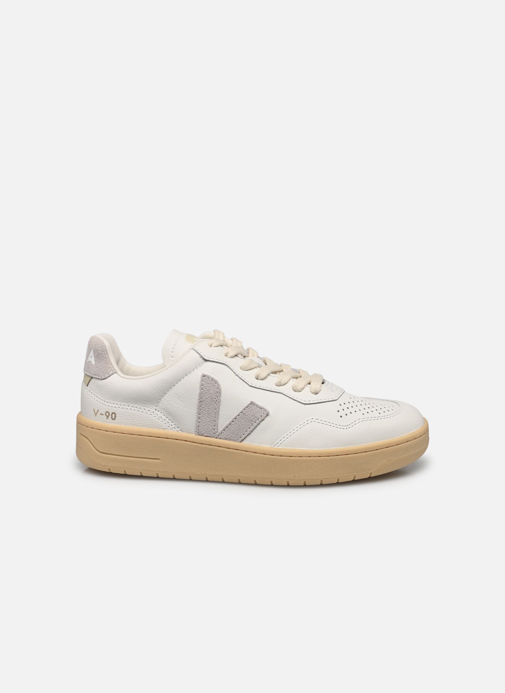 Veja Baskets V-90 O.T. LEATHER gris