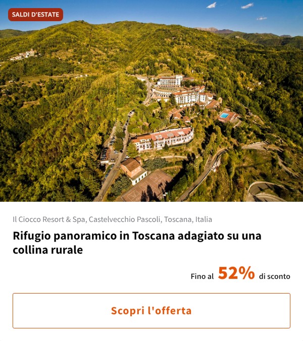 Rifugio panoramico in Toscana adagiato su una collina rurale