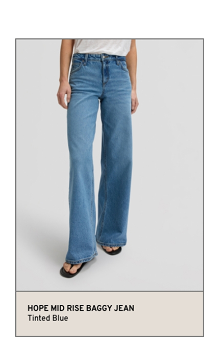 Hope Mid Rise Baggy Jean