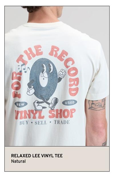 Relaxed Lee Vinyl Tee
