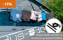 Stendibiancheria BusBoxx per canalina