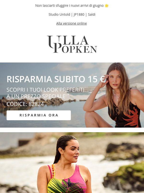 Approfitta di uno sconto di 15 € sui tuoi nuovi look estivi 🎁