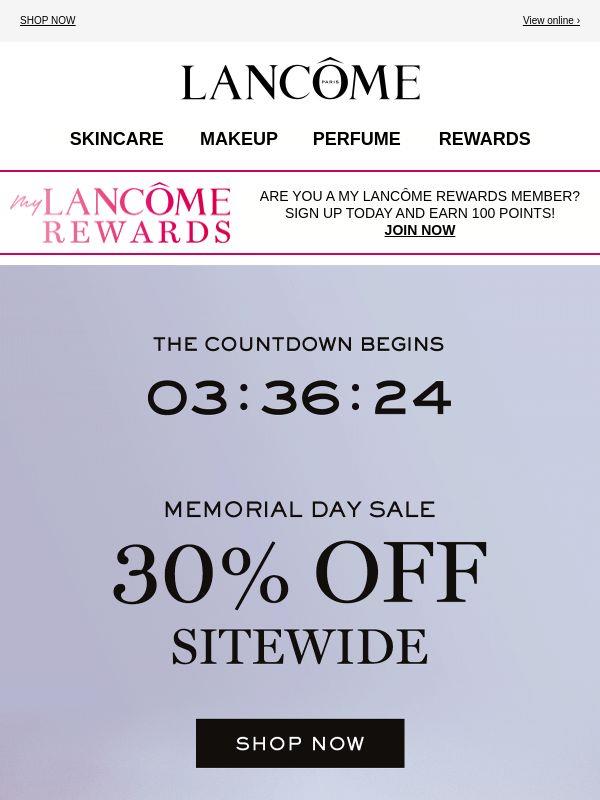 Final Hours ⌛ 30% OFF Ends Tonight!