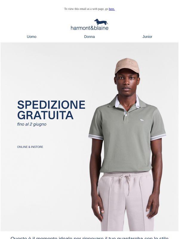 Spedizione gratuita: solo fino al 2 giugno