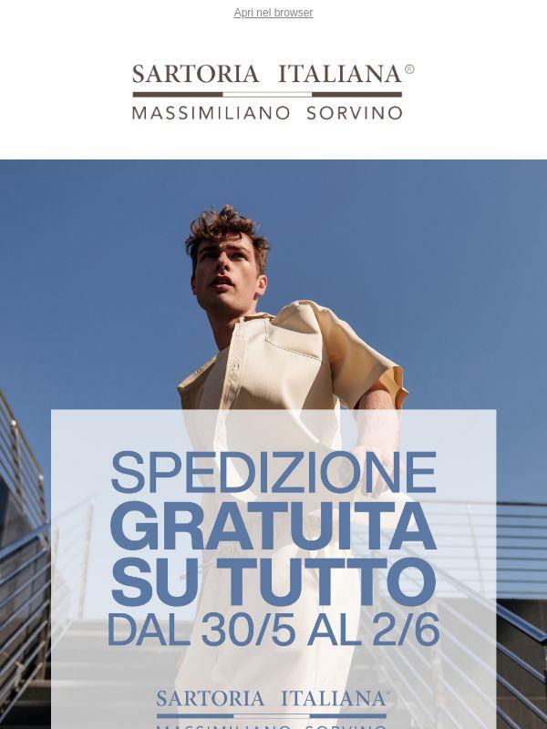 Spedizione gratuita: solo 30 maggio-2 giugno