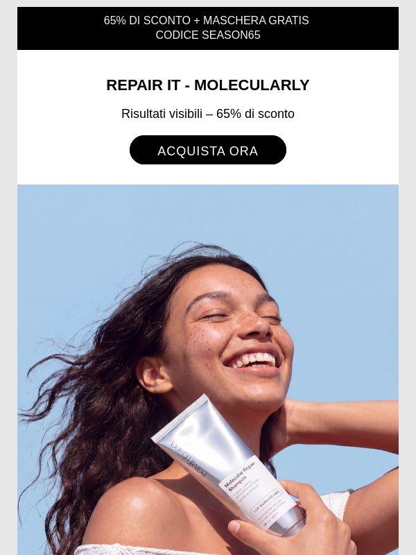 Capelli senza idratazione e lucentezza?