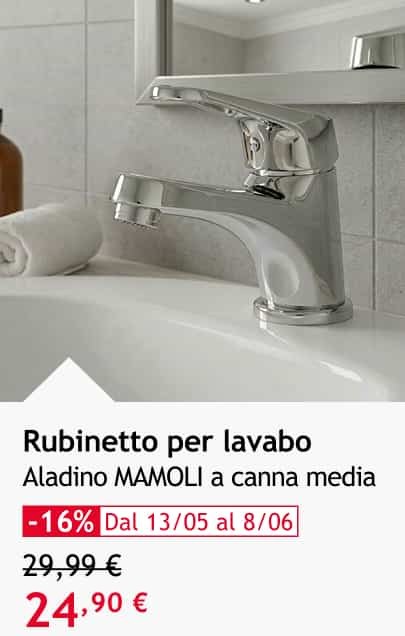 Rubinetto per lavabo 24,90 &euro;