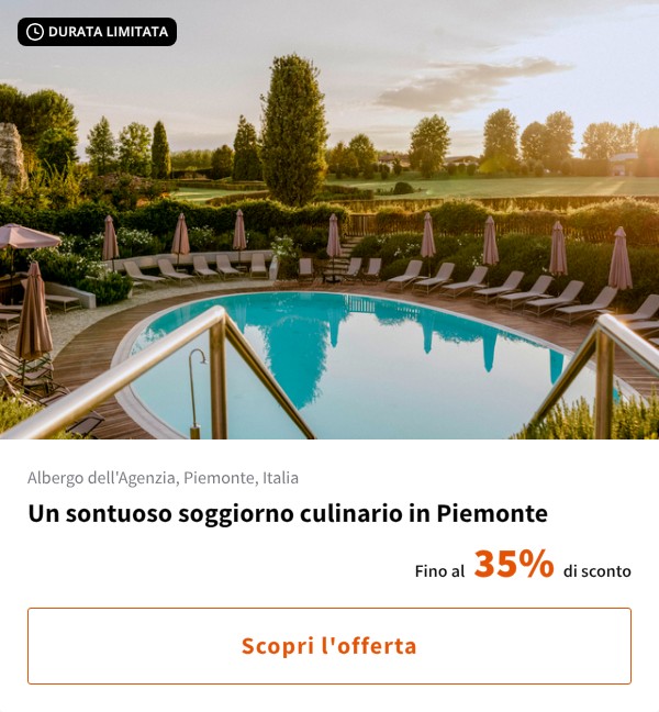 Un sontuoso soggiorno culinario in Piemonte