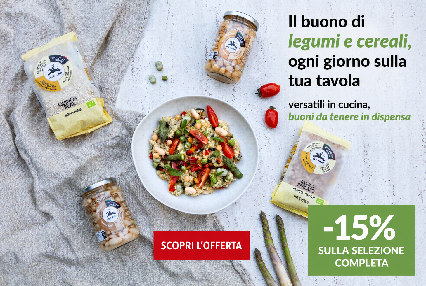 -15% su tutta la selezione
