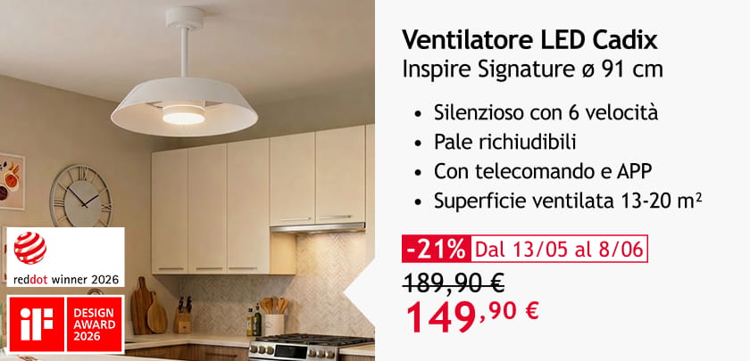 Ventilatore LED Cadix 149,90 &euro;