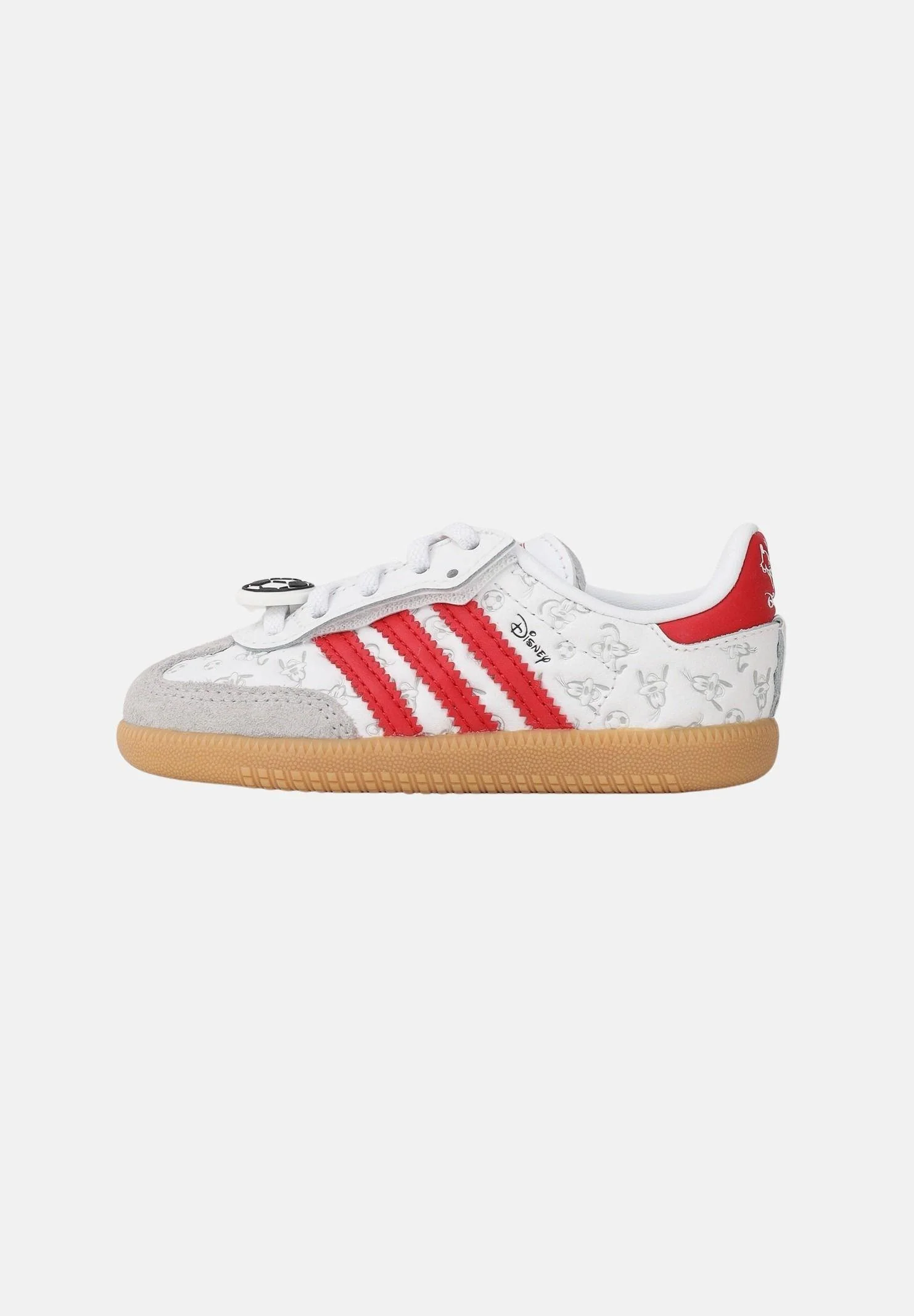 Image of ADIDAS ORIGINALS Sneakers Disney Samba OG bianche e rosse da neonato
