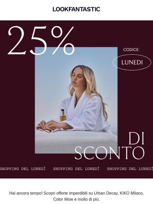 Hai ancora tempo! Il 25% di sconto continua