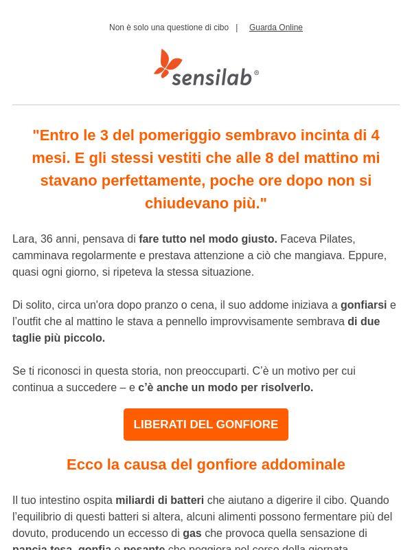 I tuoi vestiti si restringono durante il giorno?