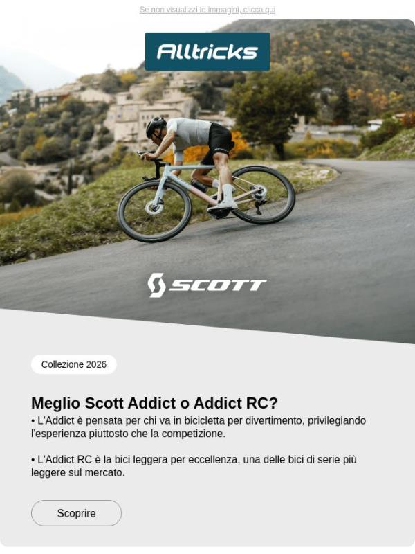 Scott 2026: meglio la Addict o la Addict RC?