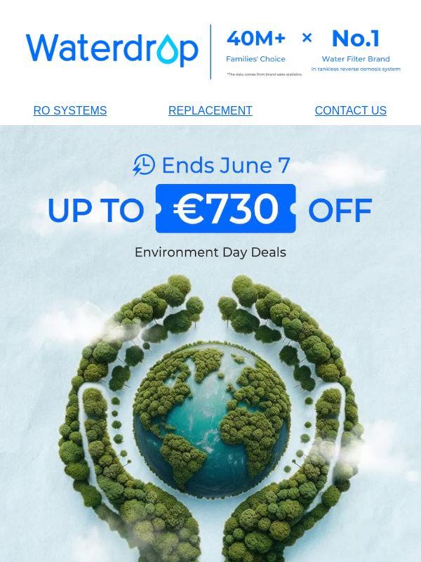 I risparmi per la Giornata mondiale dell'ambiente sono arrivati 🌍