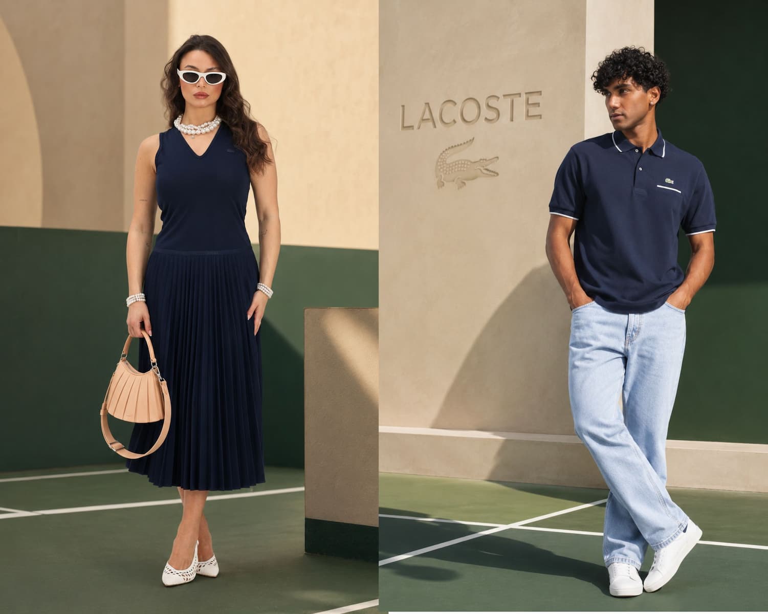 LACOSTE Polo a manica corta