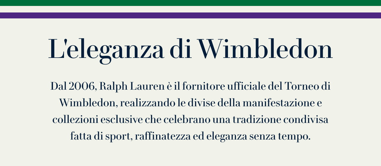 L’eleganza di Wimbledon 