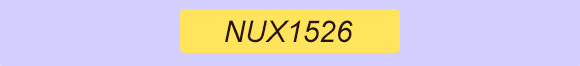 “Codice sconto ‘NUX1526’ su sfondo lilla e giallo.” “Codice sconto ‘NUX1526’ su sfondo lilla e giallo.”