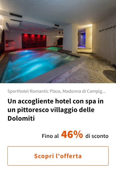 Un accogliente hotel con spa in un pittoresco villaggio delle Dolomiti