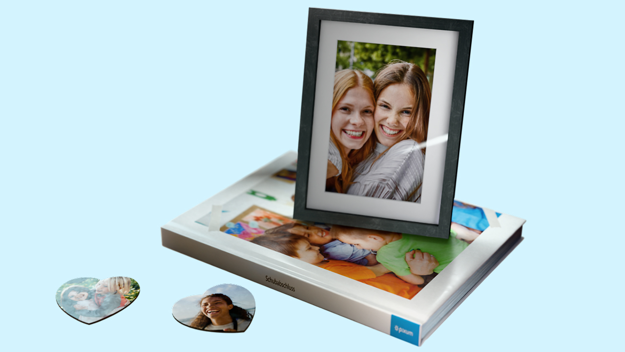 Fotolibro Pixum con foto di mamma e figlia