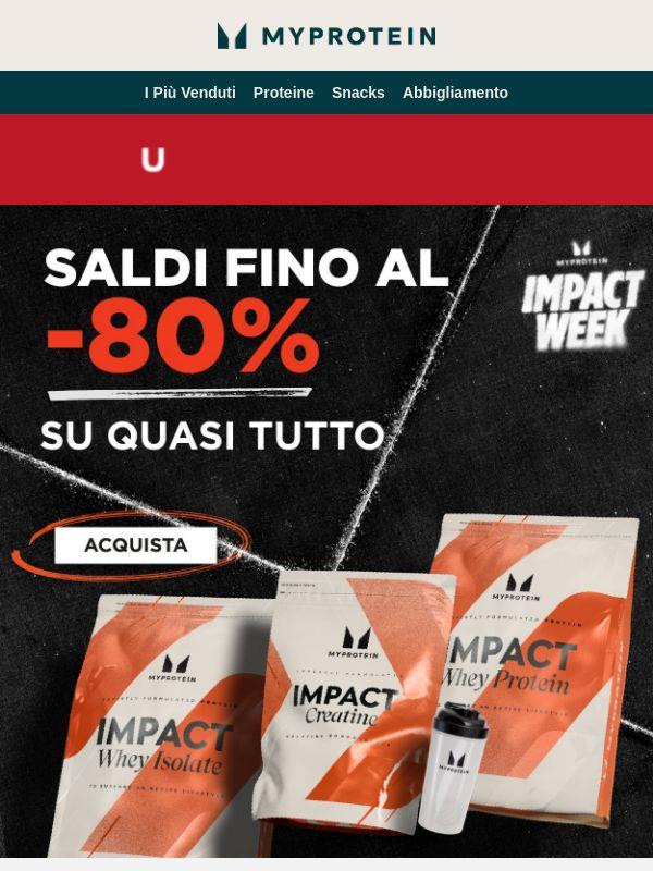 Ultime Ore ⏰ Fino all'80% di Sconto