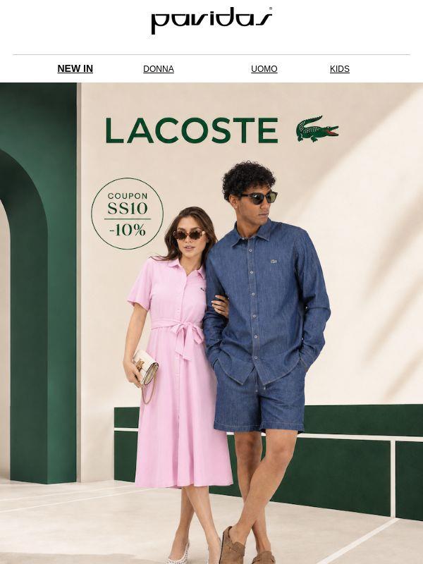 LACOSTE MOOD: l’estate parte da qui🐊