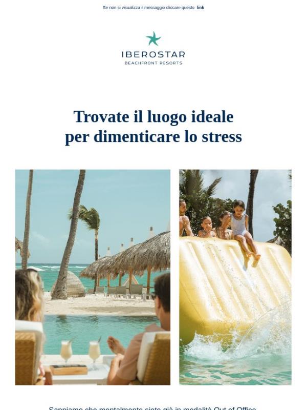 Il vostro unico dilemma sarà: piscina, spiaggia o spa?