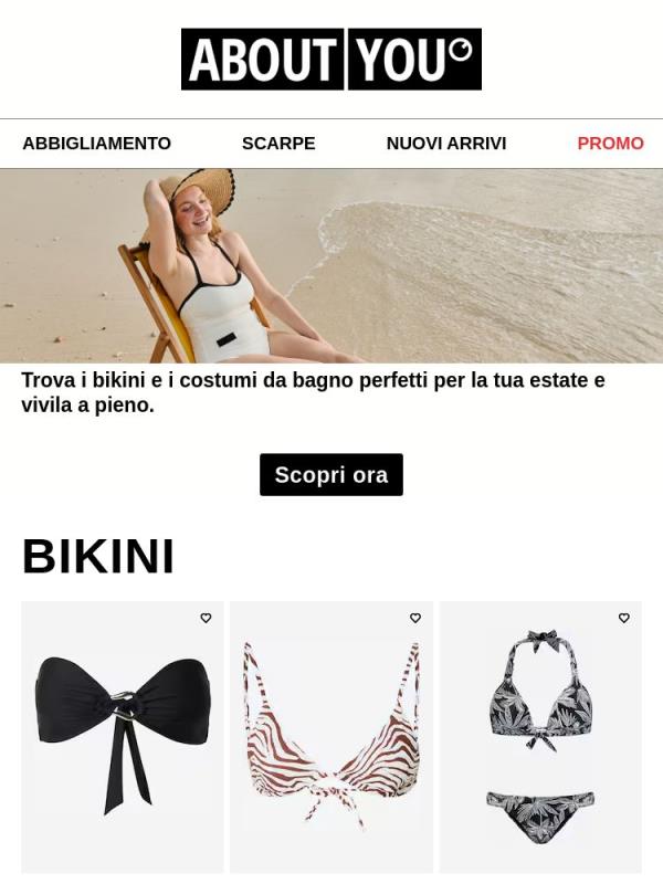 Check-in estivo: costumi da bagno