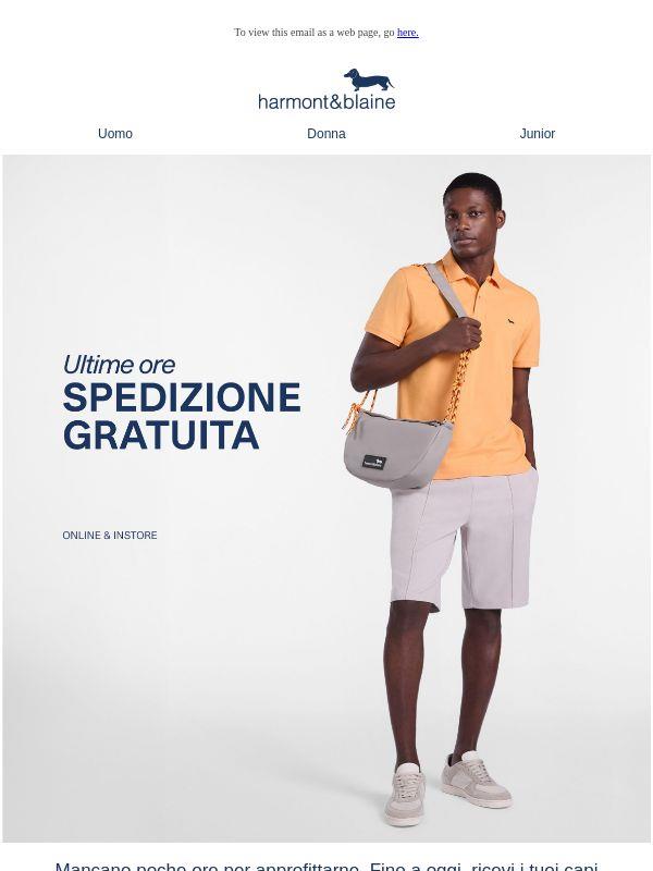 Ultime ore di Spedizione Gratuita