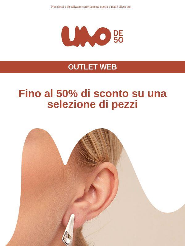 Outlet fino al 50% di sconto