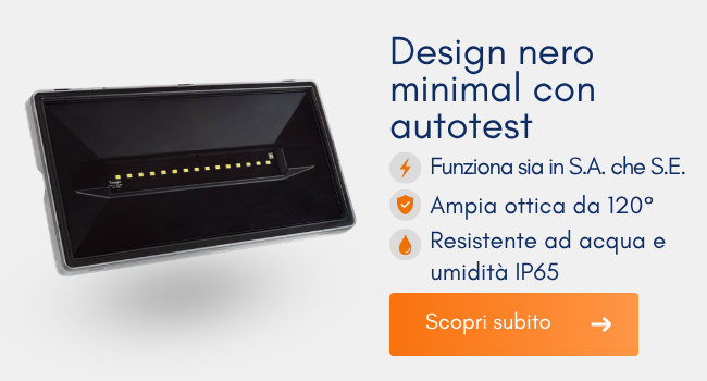 Design nero minimal con AutoTest