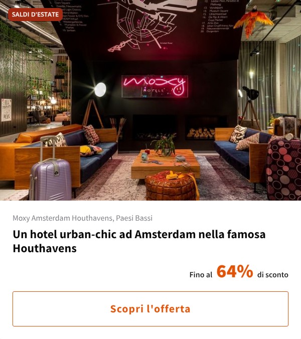 Un hotel urban-chic ad Amsterdam nella famosa Houthavens