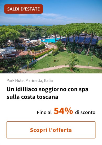 Un idilliaco soggiorno con spa sulla costa toscana