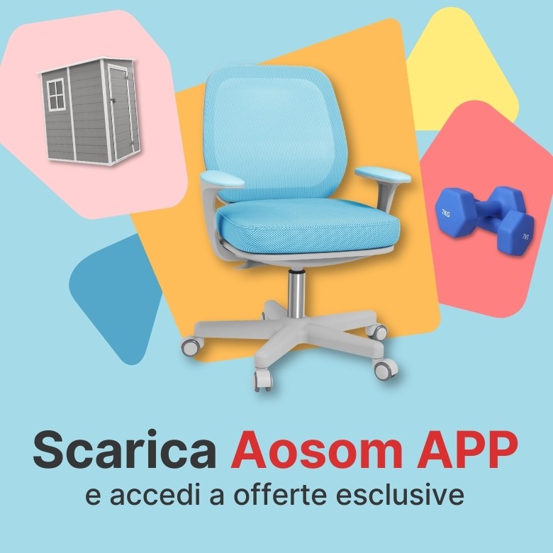 Scarica Aosom APP e risparmia con offerte esclusive