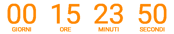 Conto alla rovescia: questa offerta speciale termina il 06/03/2026 11:59 PM UTC+2