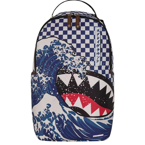 Zaino Sprayground Gray Peeking Character Check DLXSV