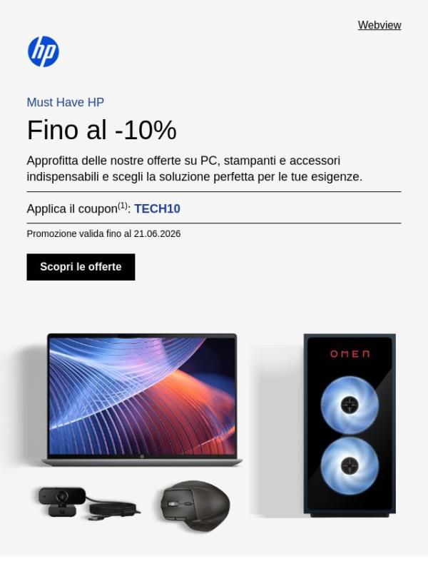 Scopri i Must Have HP