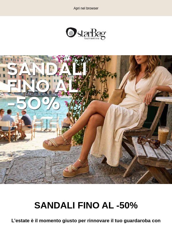 ☀️ Sandali fino al -50%: l’estate continua con stile