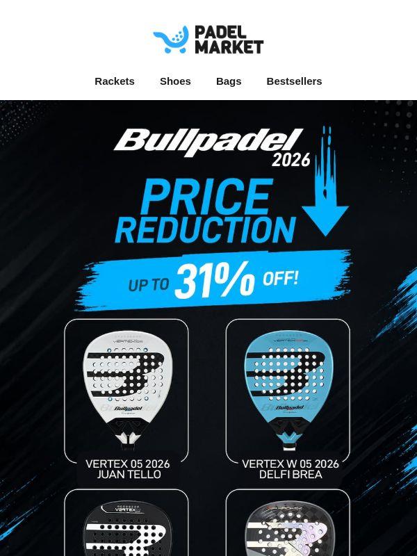 Bullpadel 2026 price drop🔥