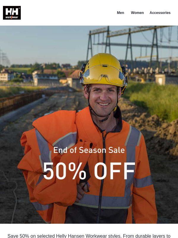 End of Season Sale starts now
