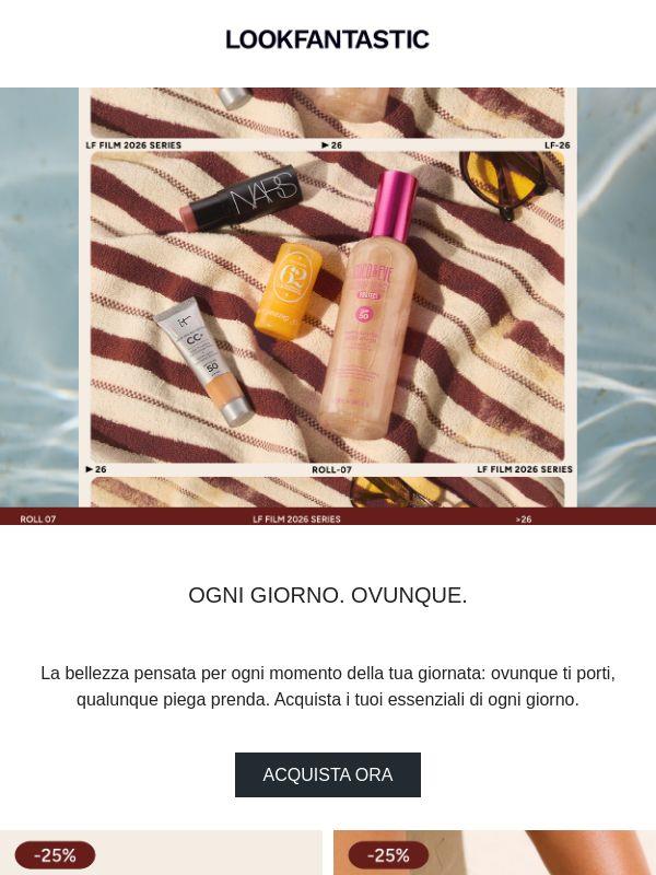 OGNI GIORNO. OVUNQUE.