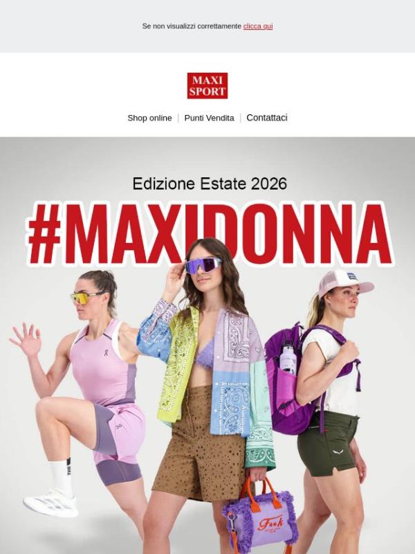☀️ #MAXIDONNA Estate 2026: esplosione di femminità !