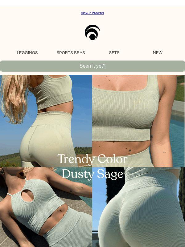 Have you seen this trending colour yet? 🌿