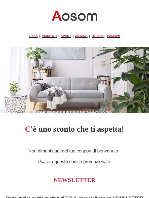 Il tuo sconto ti aspetta!